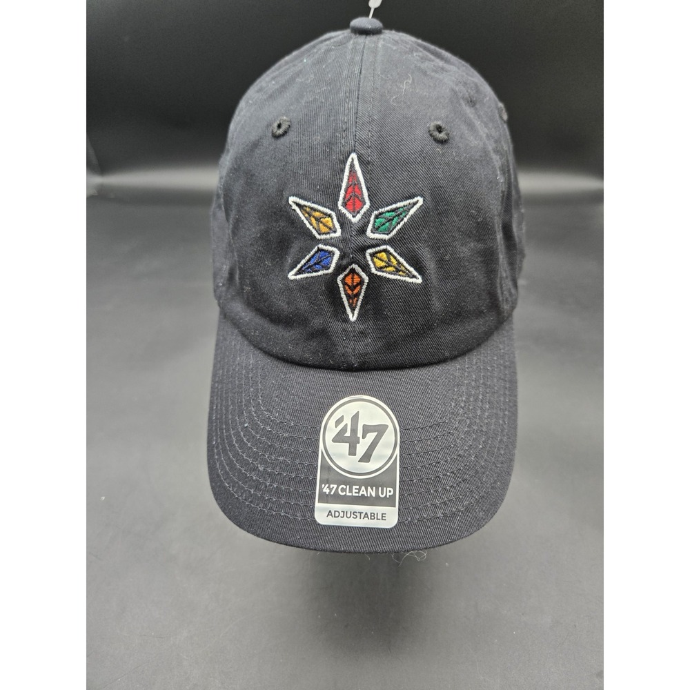 Chicago Blackhawks 47 Member Clean Up Hat Black Adjustable NHL - Picture 2 of 9